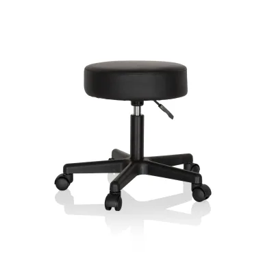 hjh OFFICE Drehhocker OPERATOR I Kunstleder ohne Armlehnen