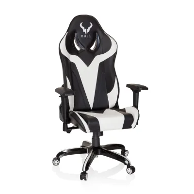 hjh OFFICE Gamingstuhl PROMOTER I Kunstleder mit Armlehnen (höhenverstellbar)