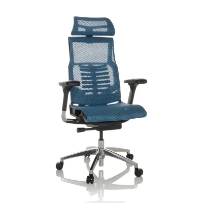 hjh OFFICE High End Bürostuhl POFIT GEN2 Netzstoff mit Armlehnen