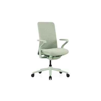 hjh OFFICE High End Bürostuhl VERVIO Stoff / Netzstoff mit Armlehnen