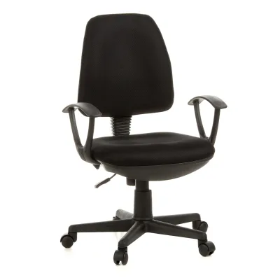 hjh OFFICE Home Office Bürostuhl CITY 10 Stoff mit Armlehnen