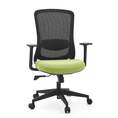 hjh OFFICE Home Office Bürostuhl Sedito Stoff / Netzstoff mit Armlehnen