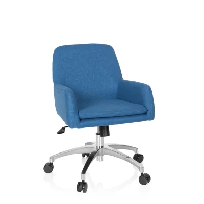 hjh OFFICE Home Office Bürostuhl SHAKE 400 Stoff mit Armlehnen