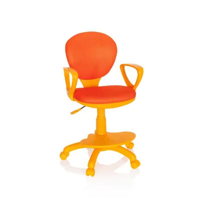 hjh OFFICE Kinderdrehstuhl KID COLOUR Stoff mit Armlehnen