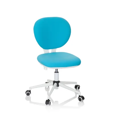hjh OFFICE Kinderdrehstuhl KID VIVO Stoff ohne Armlehnen