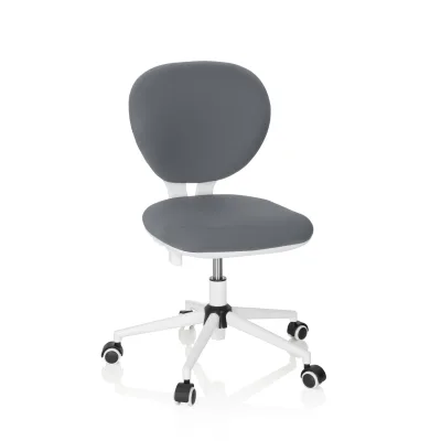 hjh OFFICE Kinderdrehstuhl KID VIVO Stoff ohne Armlehnen
