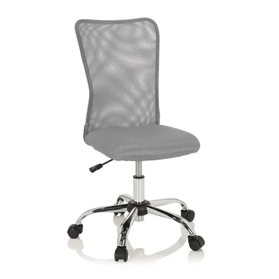 hjh OFFICE Kinderdrehstuhl KIDDY NET I Netzstoff ohne Armlehnen