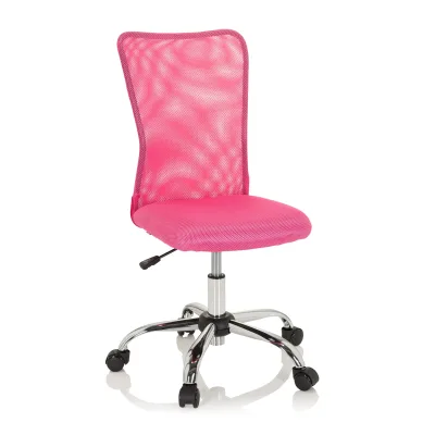 hjh OFFICE Kinderdrehstuhl KIDDY NET I Netzstoff ohne Armlehnen