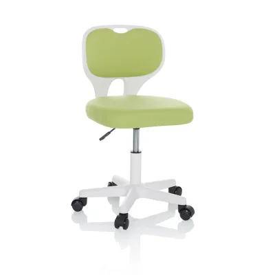 hjh OFFICE Kinderdrehstuhl KIDDY TOP W Stoff ohne Armlehnen