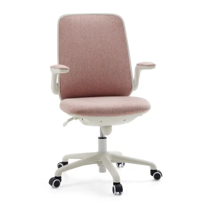 hjh OFFICE Kinderdrehstuhl Swivelo Stoff mit abklappbaren Armlehnen