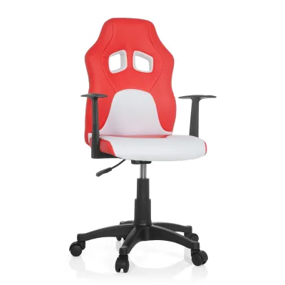 hjh OFFICE Kinderdrehstuhl TEEN GAME AL Kunstleder mit Armlehnen