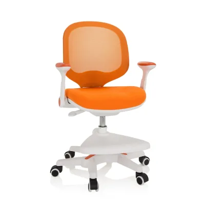 hjh OFFICE Kinderstuhl KID ERGO Stoff / Netzstoff mit Armlehnen