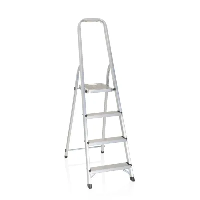 hjh OFFICE Klappleiter SOLID II Aluminium
