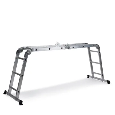 hjh OFFICE Klappleiter SOLID W3 Aluminium