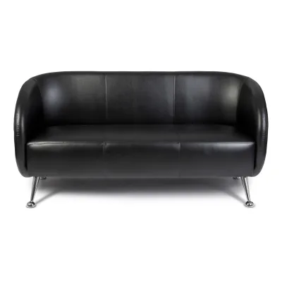 hjh OFFICE Lounge Sofa ST. LUCIA Kunstleder mit Armlehnen