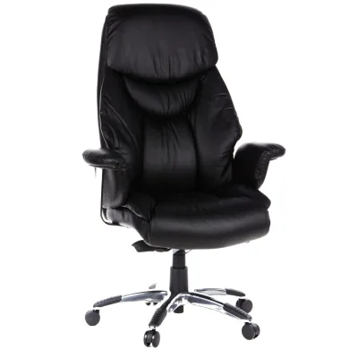 hjh OFFICE Luxus Chefsessel PRADO Leder mit Armlehnen