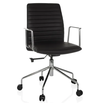 hjh OFFICE Luxus Chefsessel VEMONA 30 Kunstleder mit Armlehnen