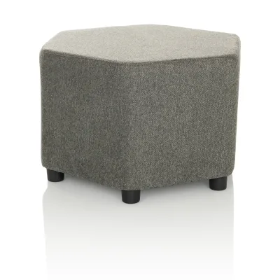 hjh OFFICE Polsterhocker BAREO Stoff