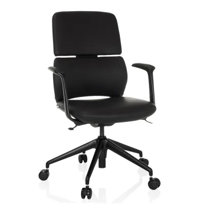 hjh OFFICE Profi Bürostuhl ATMOS DESIGNER Kunstleder mit Armlehnen