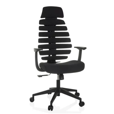 hjh OFFICE Profi Bürostuhl ERGO LINE ECO Stoff mit Armlehnen