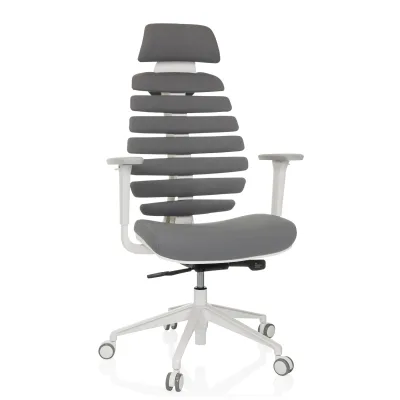 hjh OFFICE Profi Bürostuhl ERGO LINE W Stoff mit Armlehnen