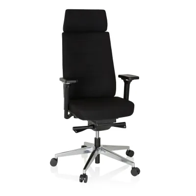 hjh OFFICE Profi Bürostuhl MOVE-TEC PRO 3D Stoff mit Armlehnen (höhenverstellbar)