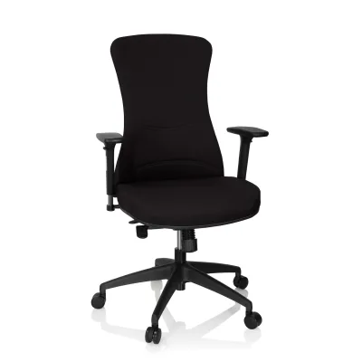 hjh OFFICE Profi Bürostuhl OFFICE XT PRO Stoff mit Armlehnen (höhenverstellbar)