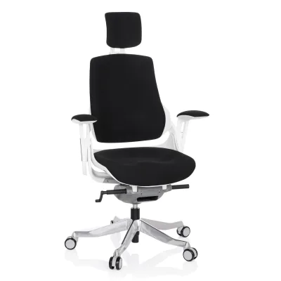hjh OFFICE Profi Bürostuhl SPEKTRE Stoff mit Armlehnen (höhenverstellbar)