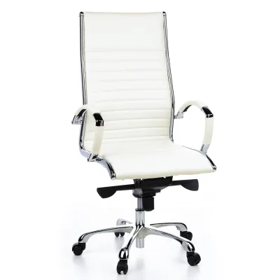 hjh OFFICE Profi Chefsessel PARMA 20 Leder mit Armlehnen