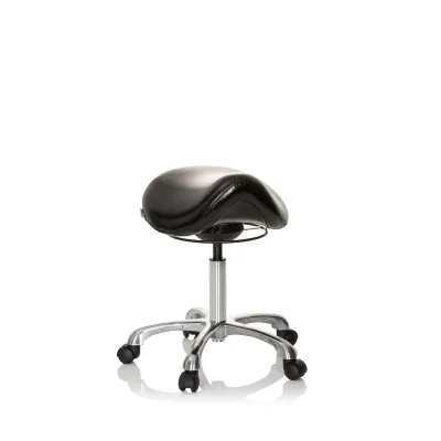 hjh OFFICE Sattelhocker ORTHO SIT Kunstleder ohne Armlehnen