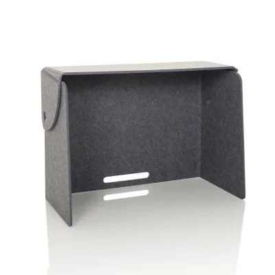 hjh OFFICE Tischtrennwand FLEXMIUT FOLD Stoff