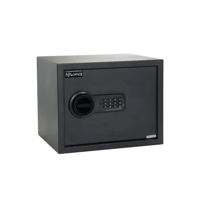 hjh OFFICE Tresor SAFE COMPACT Stahl