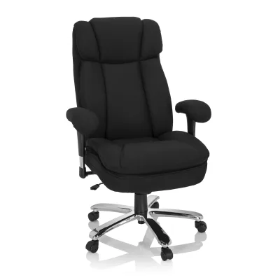 hjh OFFICE XXL Drehstuhl BUILDER XXL I Stoff mit Armlehnen (höhenverstellbar)