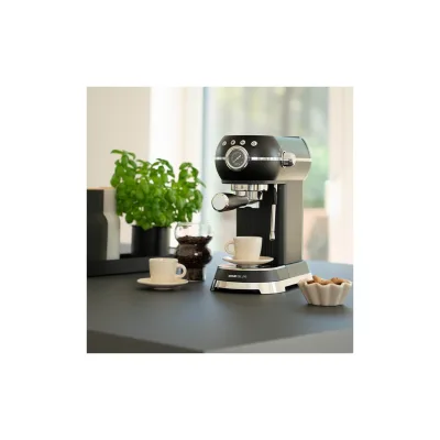 HOME DELUXE Espresso Siebträgermaschine EXQUISITE - Matt Schwarz
