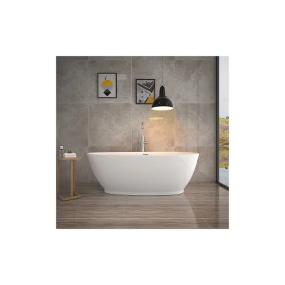 HOME DELUXE Freistehende Badewanne DELIA - 180 x 90 cm