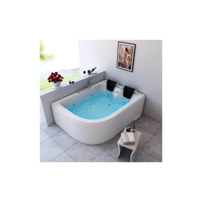 HOME DELUXE Indoor Whirlpool für 2 Personen BLUE OCEAN XL - 180 x 120 cm Links