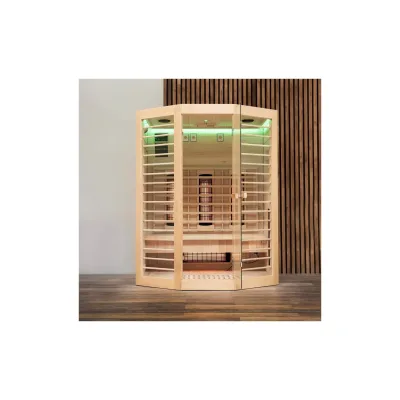 HOME DELUXE Infrarotkabine REDSUN DELUXE XL - 155 x 120 cm für 3 Personen