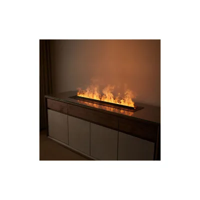 HOME DELUXE LED-Wasserdampfkamin Einbau ODENA – Schwarz