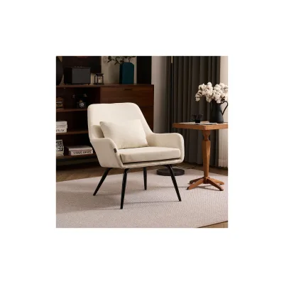 HOME DELUXE Sessel ORION - Weiß