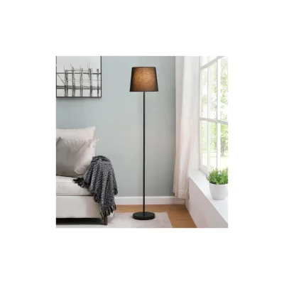 HOME DELUXE Stehlampe VANA - Schwarz