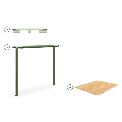 Houe AVANTI Infinity Set 1 - Kiefernholz - Olive green