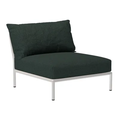 Houe LEVEL 2 Chair Kissen: Alpine. Gestell: Muted white