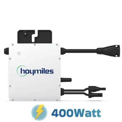 Hoymiles Mikro-Wechselrichter 400 W HM-400 für Balkonkraftwerk & PV-Anlagen, IP67 wetterfest, 1 MPPT, Micro Inverter Plug & Play Installation