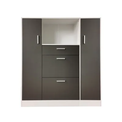 HTI-Line Küchenschrank Kombi L und S Blanca