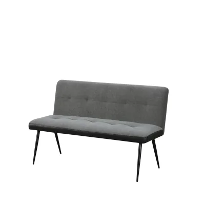 HTI-Living Bank 3-Sitzer Anthrazit/Grau Joschka