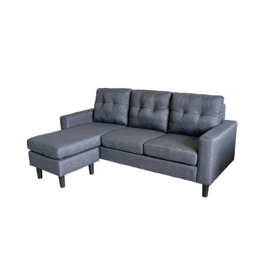 HTI-Living Ecksofa Reva Grau