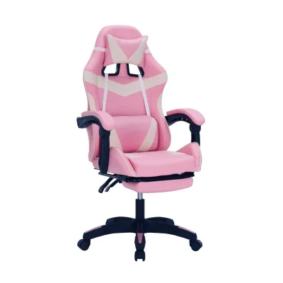 HTI-Living Gaming Stuhl Krit Eco Pink-Weiß