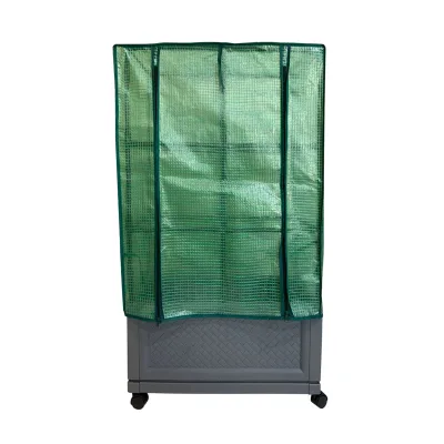 HTI-Living Gewächshaus 60x30x106 cm mit Rollen