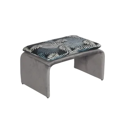 HTI-Living Hocker Vance mit Muster