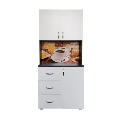 HTI-Living Küchenbuffet 3 Schubladen Blanca Bistro